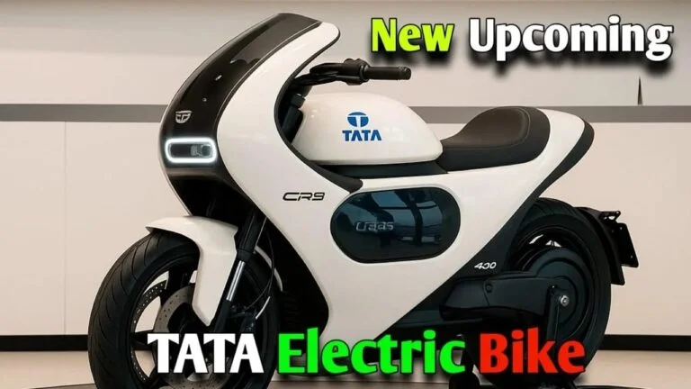 Tata 2025 Electric Bike – 350KM Range, Dual ABS, Reverse Gear, Bluetooth Dashboard, Quick Acceleration, LED Lights & Alloy Wheels at ₹54,000!