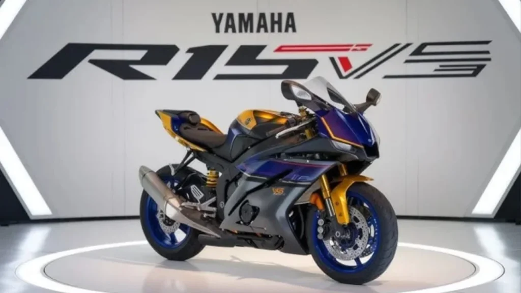 Yamaha R15 V5 Bike 2025 – 155cc LC4V Engine, 6-Speed Quick Shifter & Racing-Inspired Design Priced at Just ₹65,000!